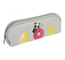 Пенал Cool For School 2 відділення Бежевий (CF87200)