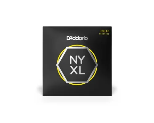 Струни для гітари D'Addario NYXL Super Light Top / Regular Bottom (09-46) (NYXL0946)