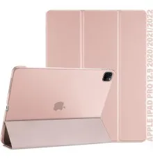 Чохол до планшета BeCover Tri Fold Hard Apple iPad Pro 12.9 2020/2021/2022 Pink (711721)