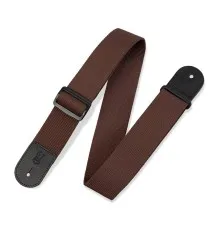 Ремінь для гітари Levy's Classics Series Polypropylene Guitar Strap Brown (M8POLY-BRN)