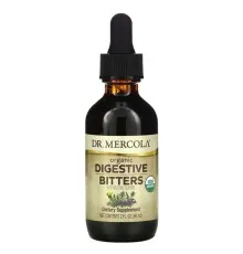 Травы Dr. Mercola Экстракт горьких трав, Organic Digestive Bitters with Natural Flavors, 60 мл ( (MCL-03358)
