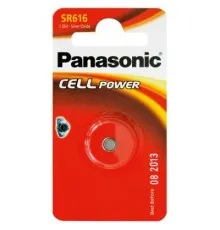 Батарейка Panasonic SR616 * 1 Silver Oxide (SR-616EL/1B)