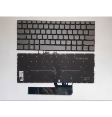 Клавіатура ноутбука Lenovo Yoga 530-14ARR/14IKB серая с подсв UA (A46136)