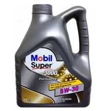 Моторное масло Mobil SUPER 3000 F-FE 5W30 4л (MB 5W30 3000 FE 4L)