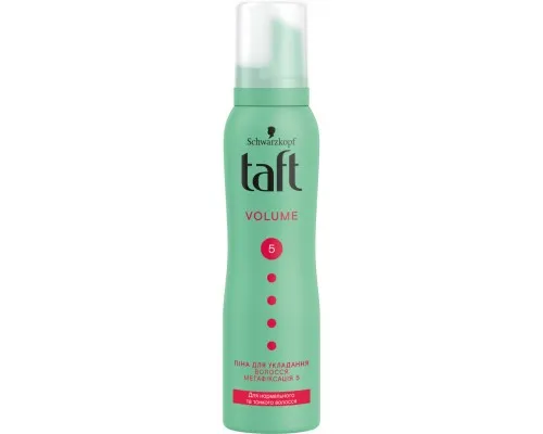 Пінка для волосся Taft Три погоди Сила обєму (фіксація 5) 150 мл (4015001003574)