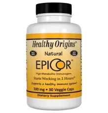 Вітамінно-мінеральний комплекс Healthy Origins Природна Захист Імунітету 500мг, EpiCor, 30 гелевих капс (HO57884)