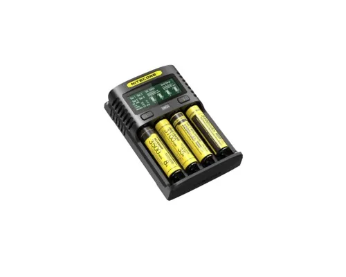Зарядное устройство для аккумуляторов Nitecore Digicharger UM4 (4 channels, LCD дисп.,Li-ion, Ni-MH/Ni-Cd, (11434)