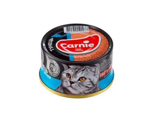 Паштет для котів Carnie мясний з тунцем 90 г (4820255190488)