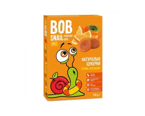 Конфета Bob Snail Улитка Боб Хурма-Апельсин 120 г (4820219342724)
