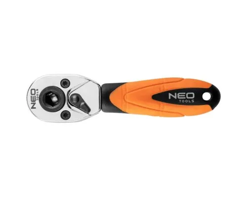 Тріскачка Neo Tools 1/4, 105 мм, CrV, 72 зубця (08-501)
