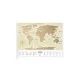 Скретч карта 1DEA.me Travel Map Gold World украинский (13001)