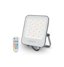 Прожектор Videx LED VIDEX 50W RGB 220V (VL-F3-50-RGB)
