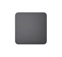 Накладна панель Ajax SoloButton 1-gang/2-way графіт