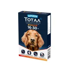 Таблетки для тварин SUPERIUM Тотал тотального спектру дії для собак 16-30 кг (4823089348780)