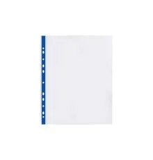 Файл Optima А4+ 40 мкм глянцевых с синей лентой, 20 штук (O35109-02)