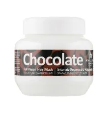 Маска для волос Kallos Cosmetics Chocolate Восстанавливающая для сухих и поврежденных волос 275 мл (5998889511036)