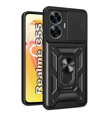 Чохол до мобільного телефона BeCover Military Realme C55 Black (709173)