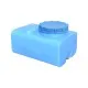 Ємність для води Пласт Бак квадратна харчова 100 л прямокутна синя (12453)