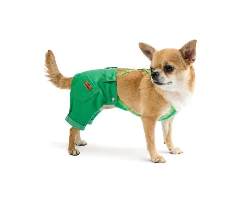 Штани для тварин Pet Fashion АРНІ XS2 зелені (4823082410446)