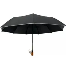 Зонт Grunhelm автоматическая, мужская UAO-1005RH-76GM, черная (121849)