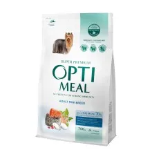 Сухий корм для собак Optimeal для мініатюрних порід з високим вмістом лосося 700 г (4820269140011)
