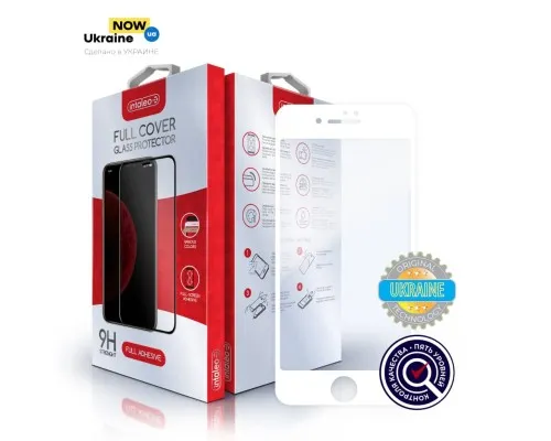 Скло захисне Intaleo Full Glue Apple iPhone 7/8 white (1283126501760)