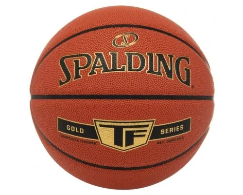 М'яч баскетбольний Spalding GOLD TF помаранчевий Уні 7 76857Z (689344405179)