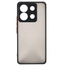 Чохол до мобільного телефона Dengos Matte Xiaomi Redmi Note 13 Pro 5G (black) (DG-TPU-MATT-142)