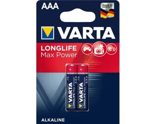 Батарейка Varta LONGLIFE Max Power LR03 * 2 (04703101412)