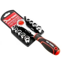 Головка торцевая Top Tools торцевых ключей 1/4” 12 шт. (38D147)