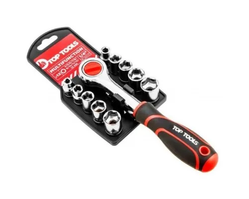 Головка торцева Top Tools торцевих ключів 1/4” 12 шт. (38D147)