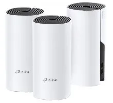 Точка доступу Wi-Fi TP-Link DECO E4 3 pcs AC1200, 2xFE LAN/WAN, MESH, MU-MIMO, Beamformi (DECO-E4-3-PACK)