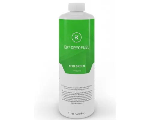 Охолоджуюча рідина Ekwb EK-CryoFuel Acid Green (Premix 1000mL) (3831109813294)