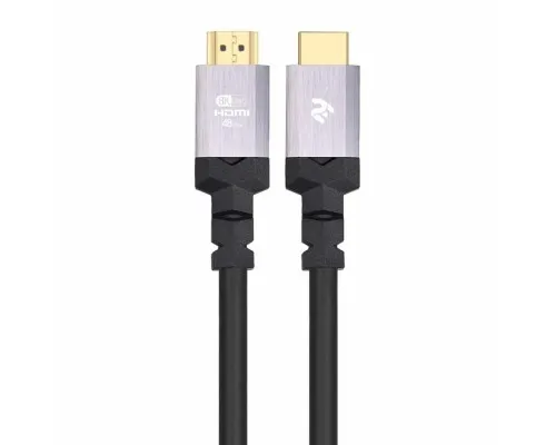 Кабель мультимедійний HDMI to HDMI 1.8m v.2.1 2E (2EW-1143-1.8M)