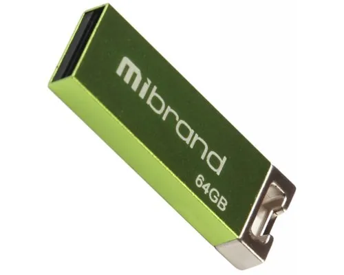 USB флеш накопитель Mibrand 64GB Сhameleon Light Green USB 2.0 (MI2.0/CH64U6LG)