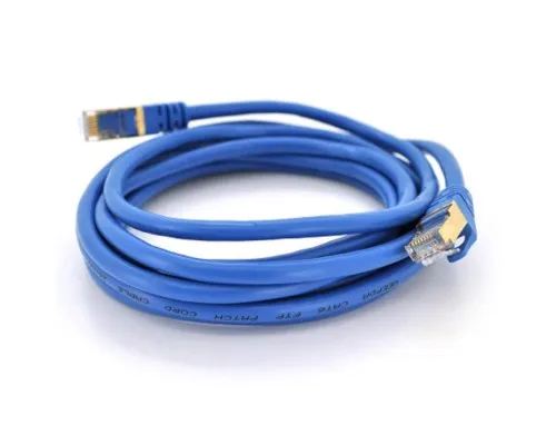 Патч-корд 0.5м, FTP, RJ-45, Cat.6, CU, blue Ritar (PCR-SFP/0.5Be / 04262)