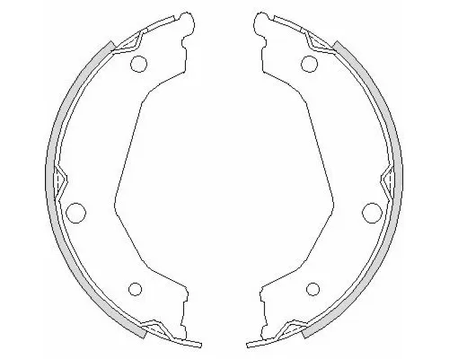 Гальмівні колодки REMSA 4732.00