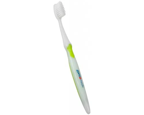 Зубна щітка Paro Swiss medic з конічними щетинками салатова (7610458007266-light-green)