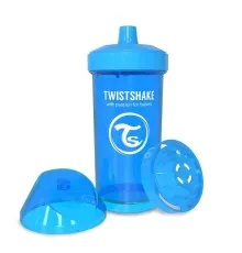 Поильник-непроливайка Twistshake 12+ голубой, 360 мл (78069)