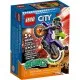 Конструктор LEGO City Stuntz Акробатический трюковый мотоцикл 14 деталей (60296)