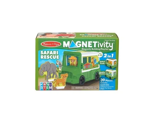 Ігровий набір Melissa&Doug магнітний Сафарі - рятувальна машина (MD30666)