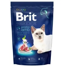 Сухой корм для кошек Brit Premium by Nature Cat Sensitive 1.5 кг (8595602553181)