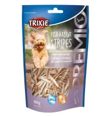 Ласощі для собак Trixie Fish Rabbit Stripes з кроликом і тріскою 100 г (4011905315478)