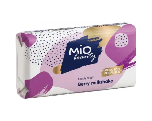 Тверде мило Mio Beauty Ягідний шейк + Молочний протеїн 90 г (4820195505601)