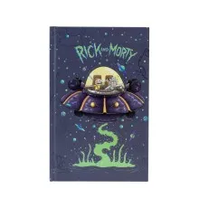 Книга записна Kite А6 Rick and Morty, 80 аркушів, клітинка (RM22-199-2)