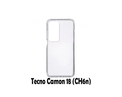 Чохол до мобільного телефона BeCover Tecno Camon 18 (CH6n) Transparancy (707629)