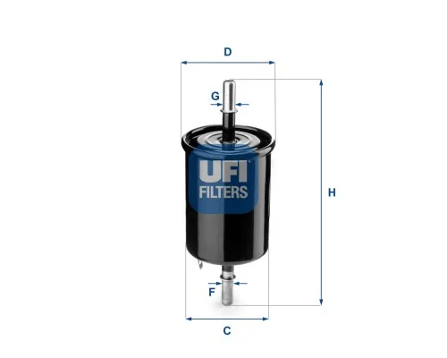 Фильтр топливный UFI 31.843.00