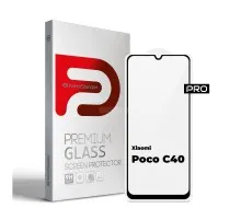 Скло захисне Armorstandart Pro Xiaomi Poco C40 Black (ARM62124)