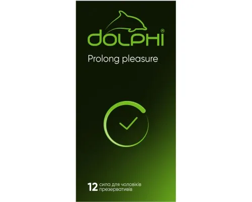 Презервативи Dolphi Prolong Pleasure 12 шт. (4820144773044)