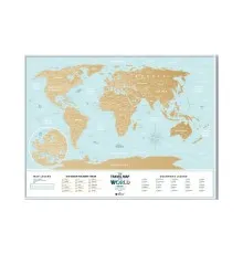 Скретч карта 1DEA.me Travel Map Holiday Lagoon World (13052)